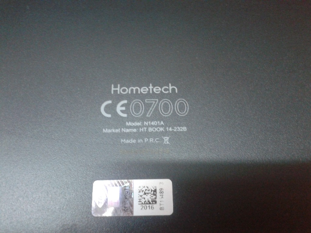 Hometech N1401A (HT BOOK 14-232B) Yedek Parçaları